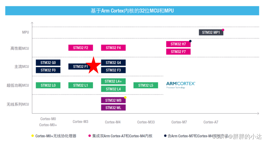 基于ARM的STM32处理器