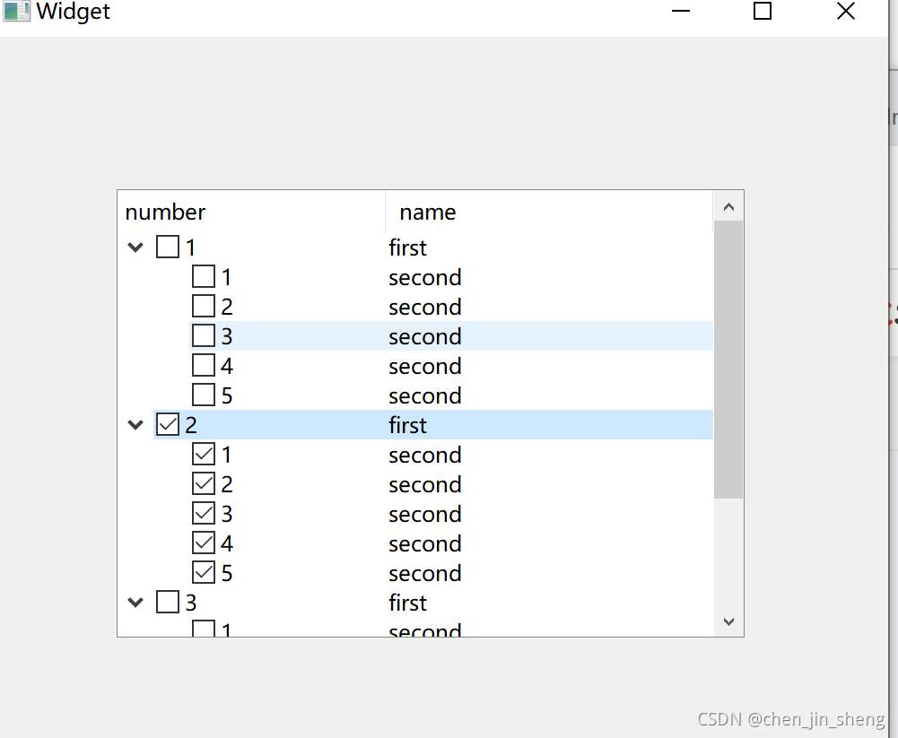 Qt:QTreeView的应用,选中的setCheckable按钮功能_qt setcheckable-CSDN博客