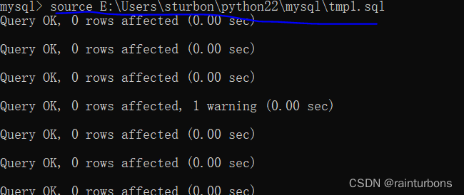 pymsql模块+事务+mysql 注入+数据库备份和恢复
