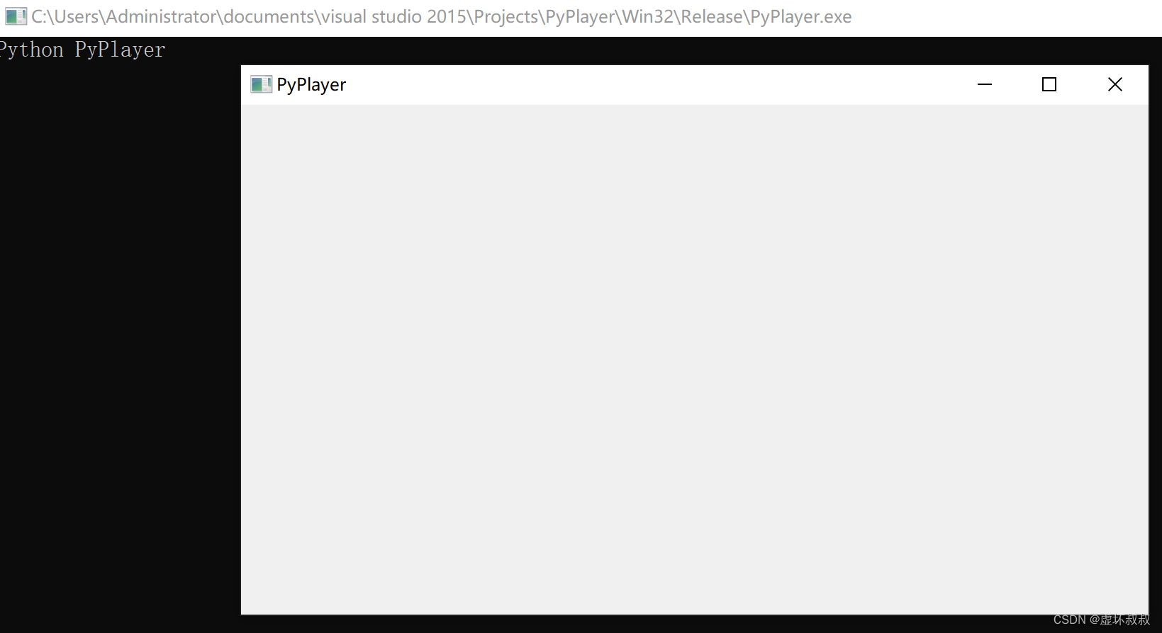 1b702ab6b94c467bb4f2cfa444345f1b - Python&C++相互混合调用编程全面实战-23c++读取python的配置项改变窗口大小和标题