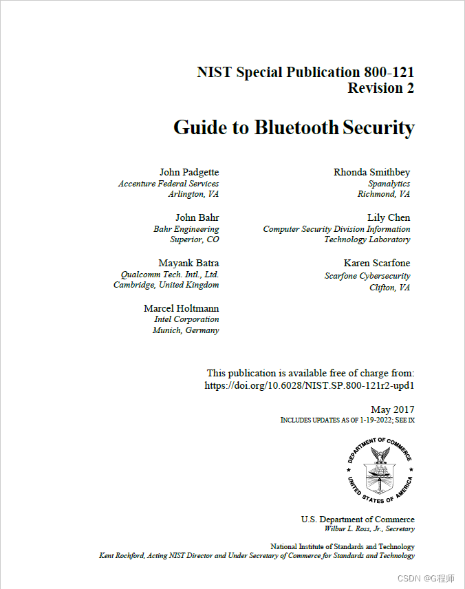 Bluetooth Core Spec经典蓝牙安全机制导读_蓝牙 security mode-CSDN博客