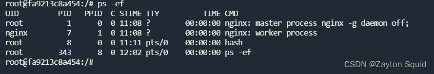 ps查看nginx