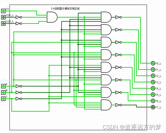 3-8译码器实验步骤_4-7译码器