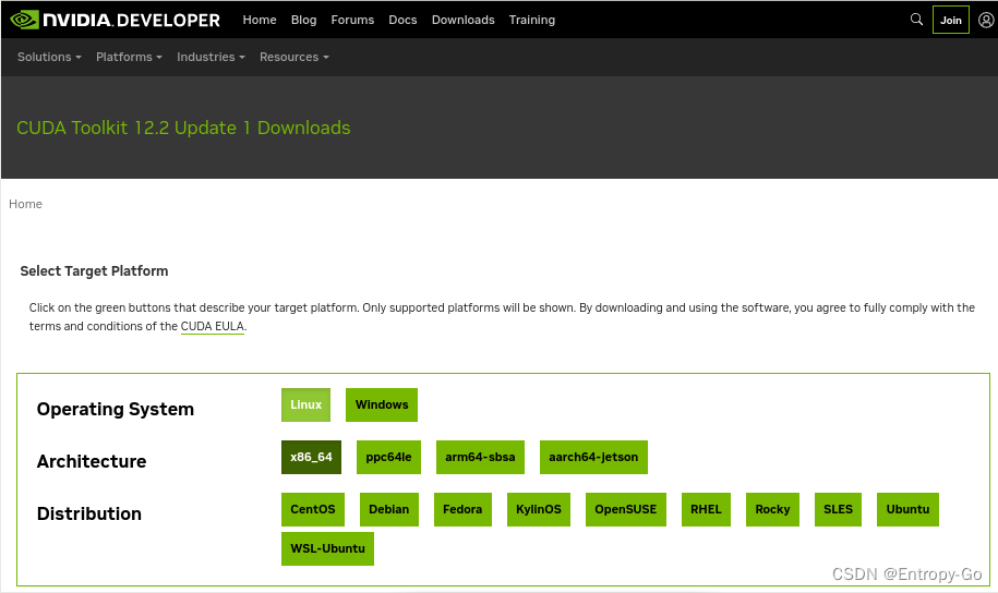 NVIDIA CUDA toolkit