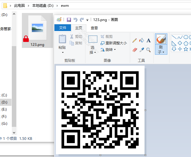 Springboot project generates QR code - Programmer Sought