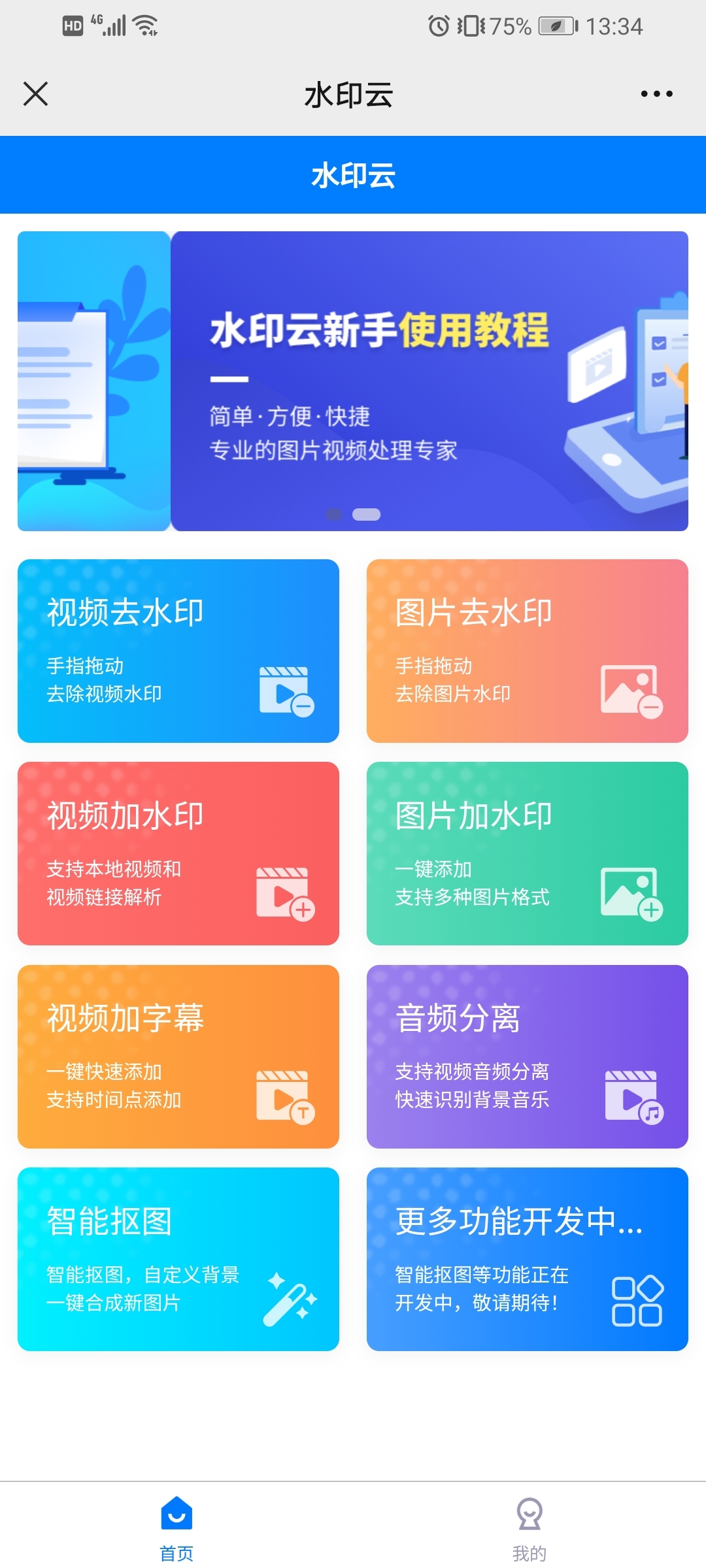 在线解析短视频去水印工具