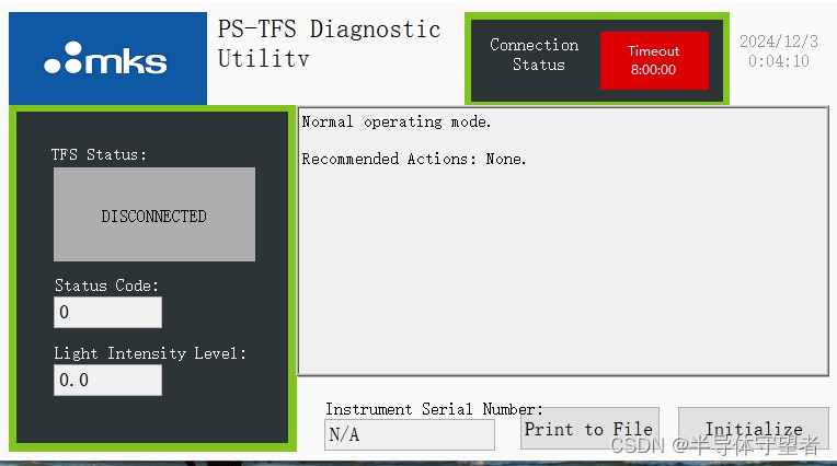 MKS Type Process Sense TFS Infrared Gas Sensor 软件_mks process sense-CSDN博客