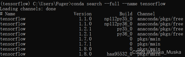 安装Anaconda/Python3.9/Tensorflow