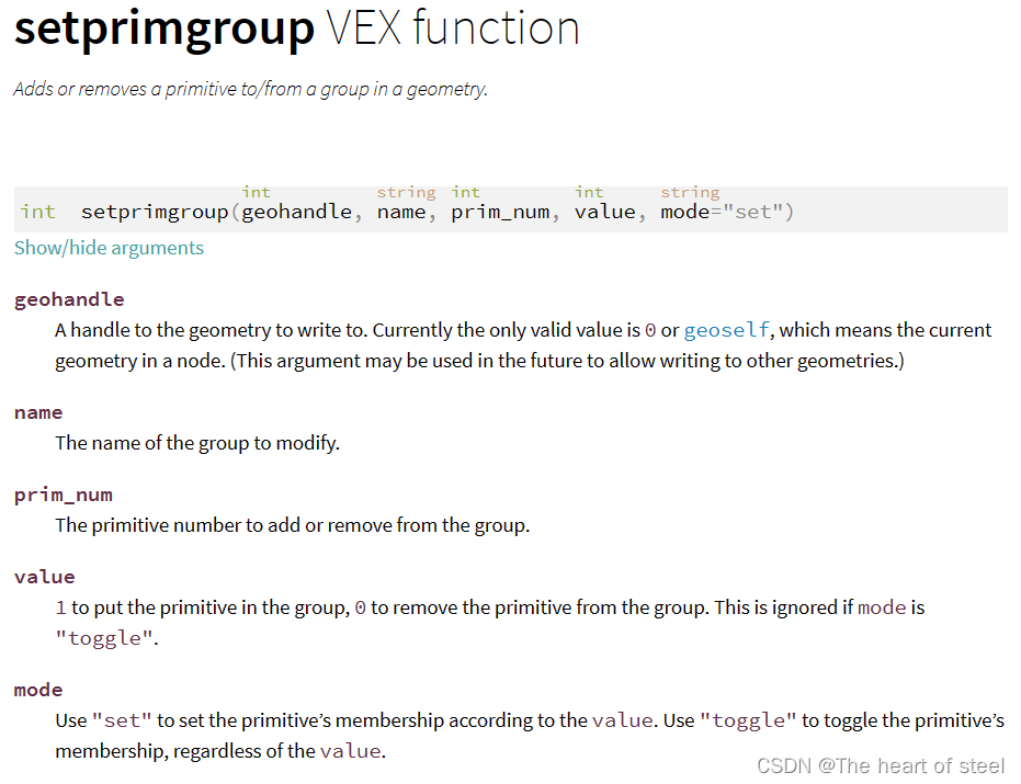 Houdini setprimgroup（）setpointgroup（）创建组_houdini set point groupCSDN博客
