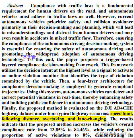 2. Legal Decision-making for Highway Automated Driving