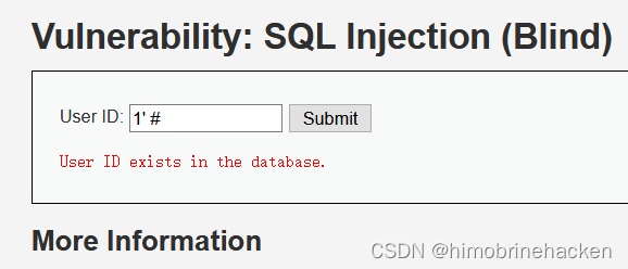dvwa靶场SQL Injection (Blind)（sql盲注）全难度教程（附代码分析）