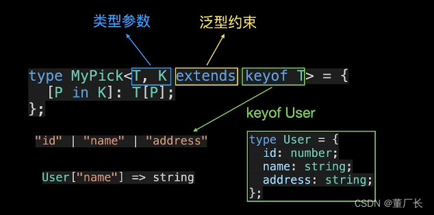 Type-challehges learning: pick