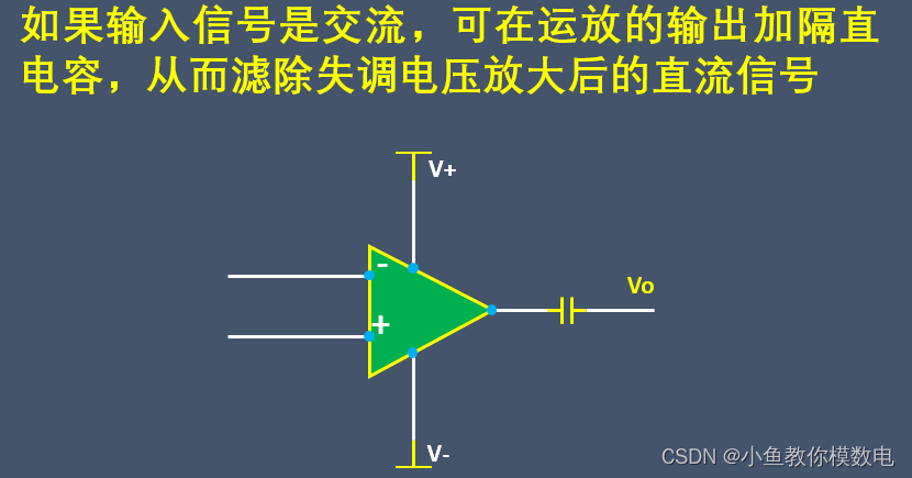 什么是运放的输入失调电压