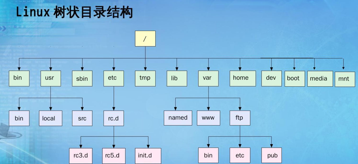 LINUX学习之了解系统目录结构(一)