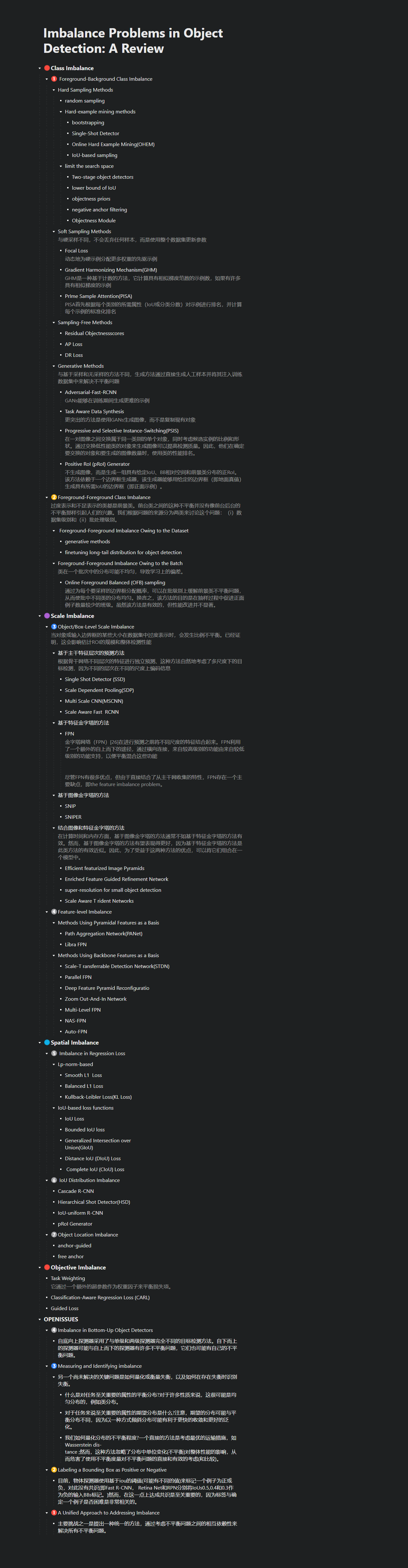 目标检测：Imbalance Problems in Object Detection: A Review[通俗易懂]