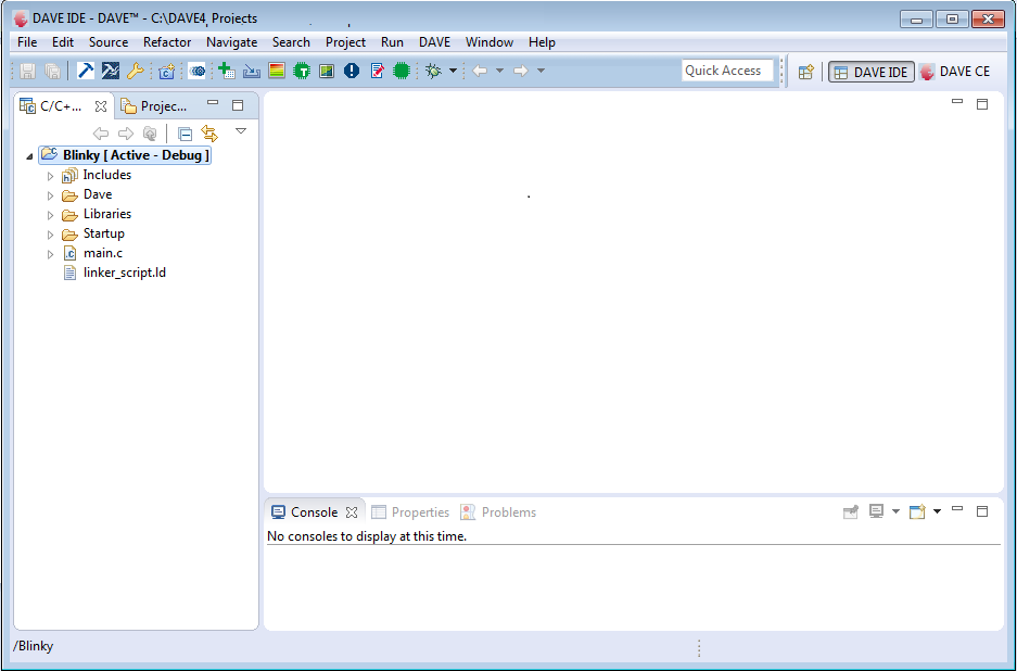图6：创建好的Simple Main project