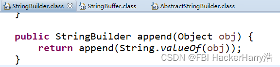 StringBuilder和StringBuffer