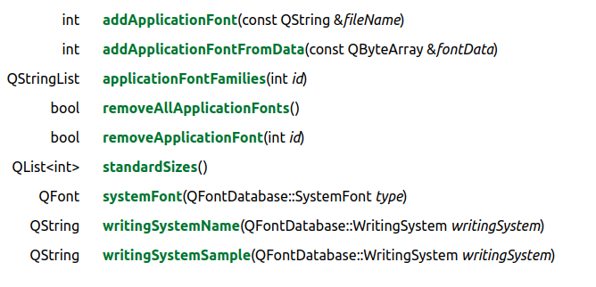 Qt扫盲-QFontDatabase理论