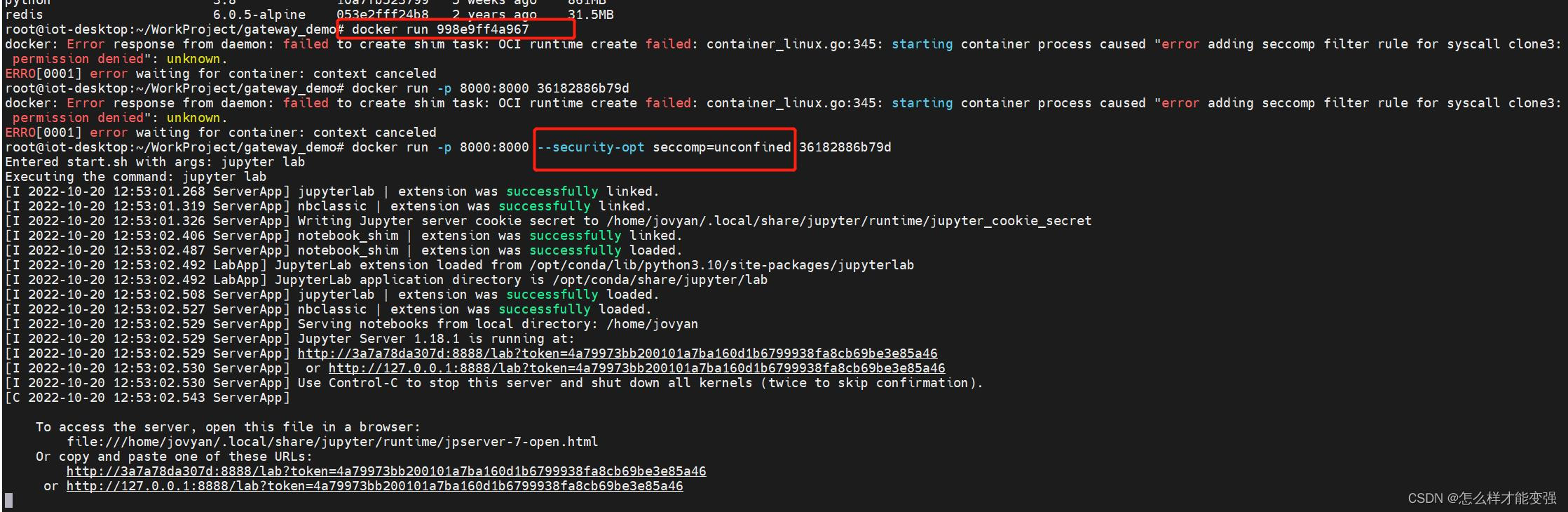 Docker 突然挂掉Failed To Create Shim Task: Oci Runtime Create Failed:  Container_Linux.Go:345: …（Docker Stop -T） | 半码博客