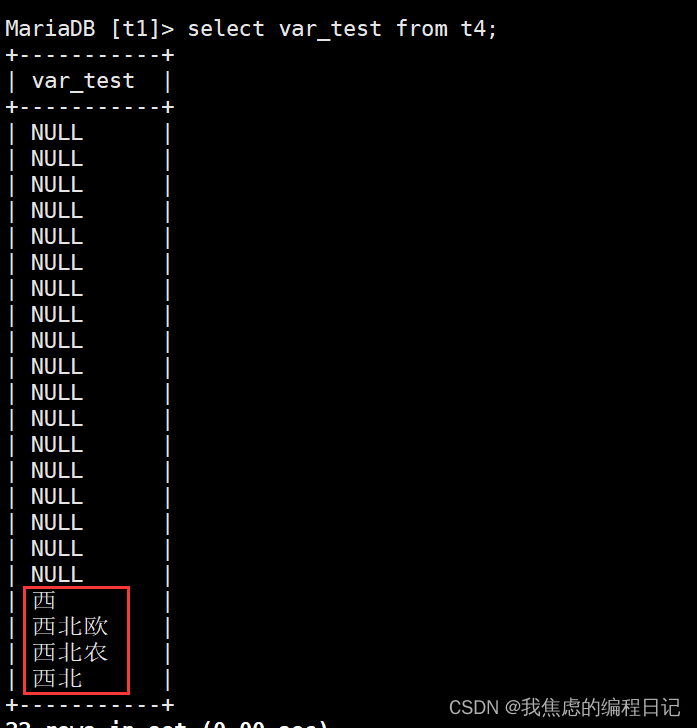 【MySQL】数据类型