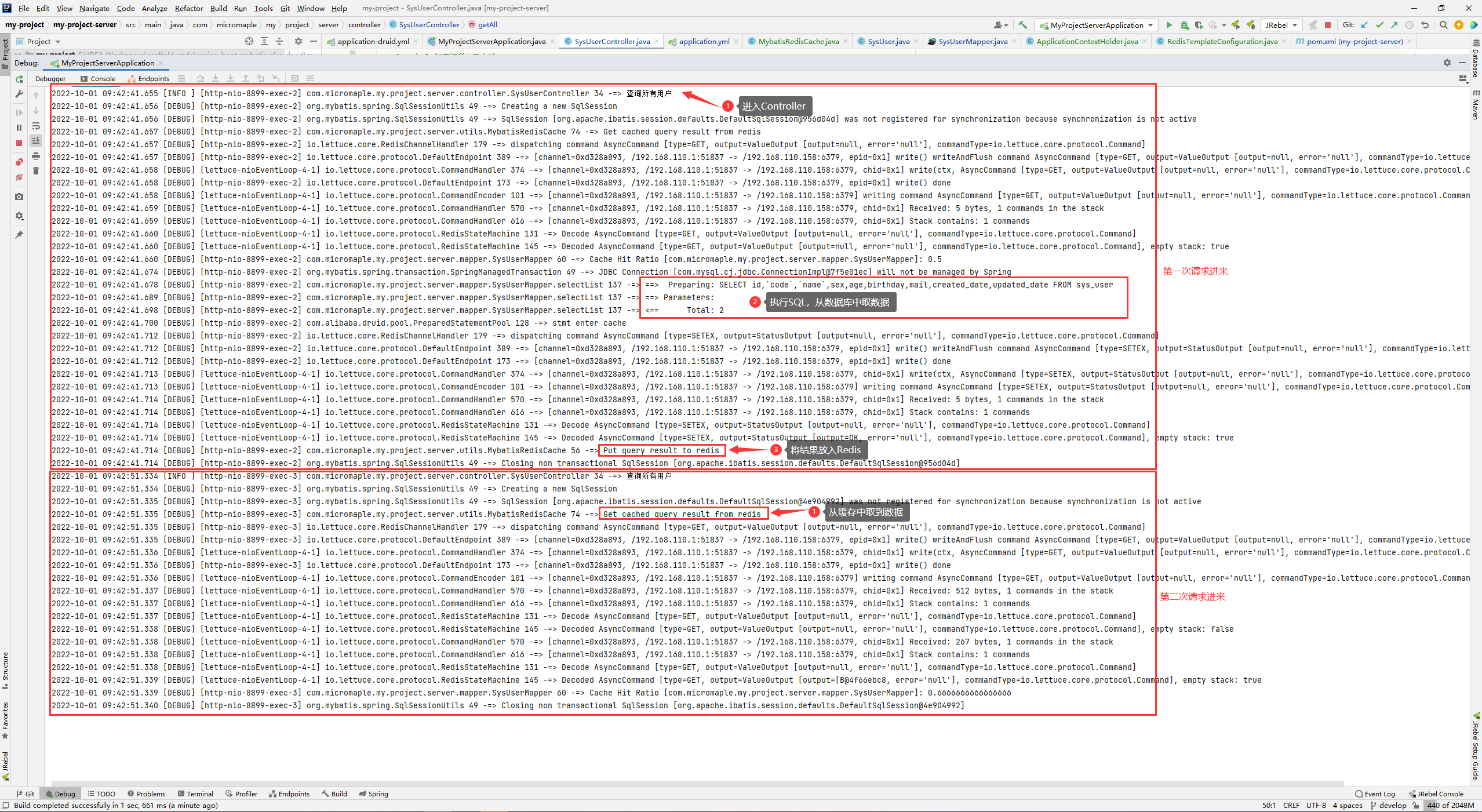 Spring Boot 集成 Redis 配置 MyBatis 二级缓存