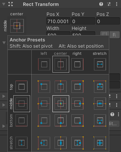 shift Anchor Presets