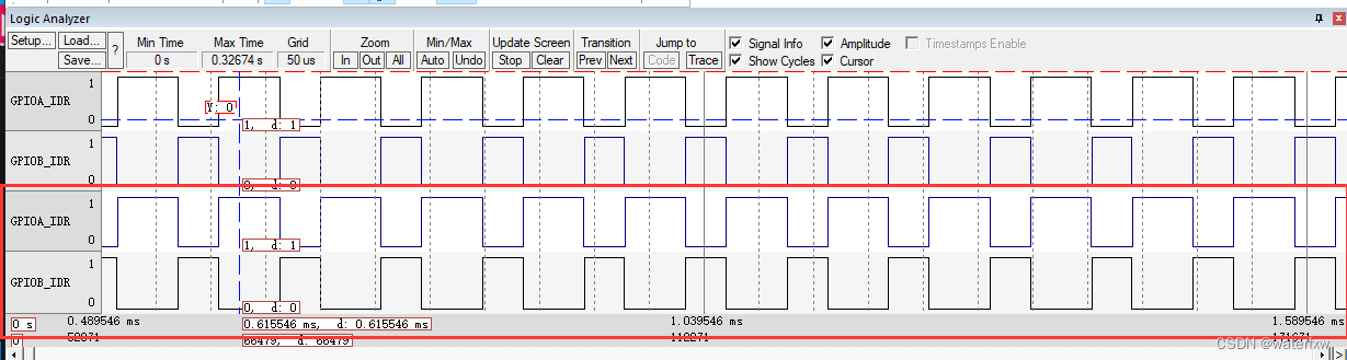 ＜STM32＞STM32F103ZET6-可调参数定时器1互补PWM输出