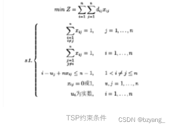 TSP经典约束