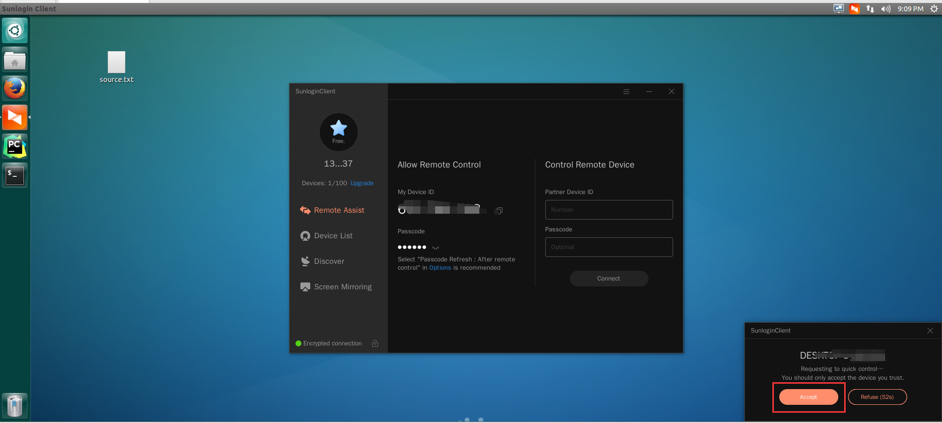 Sunflower remote desktop connection tutorial (Windows and Linux ...