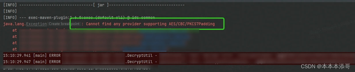 【异常】java11提示: Cannot find any provider supporting RSA/ECB/PKCS1Padding的问题