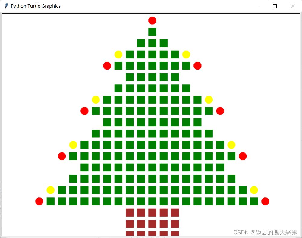 Christmas tree renderings