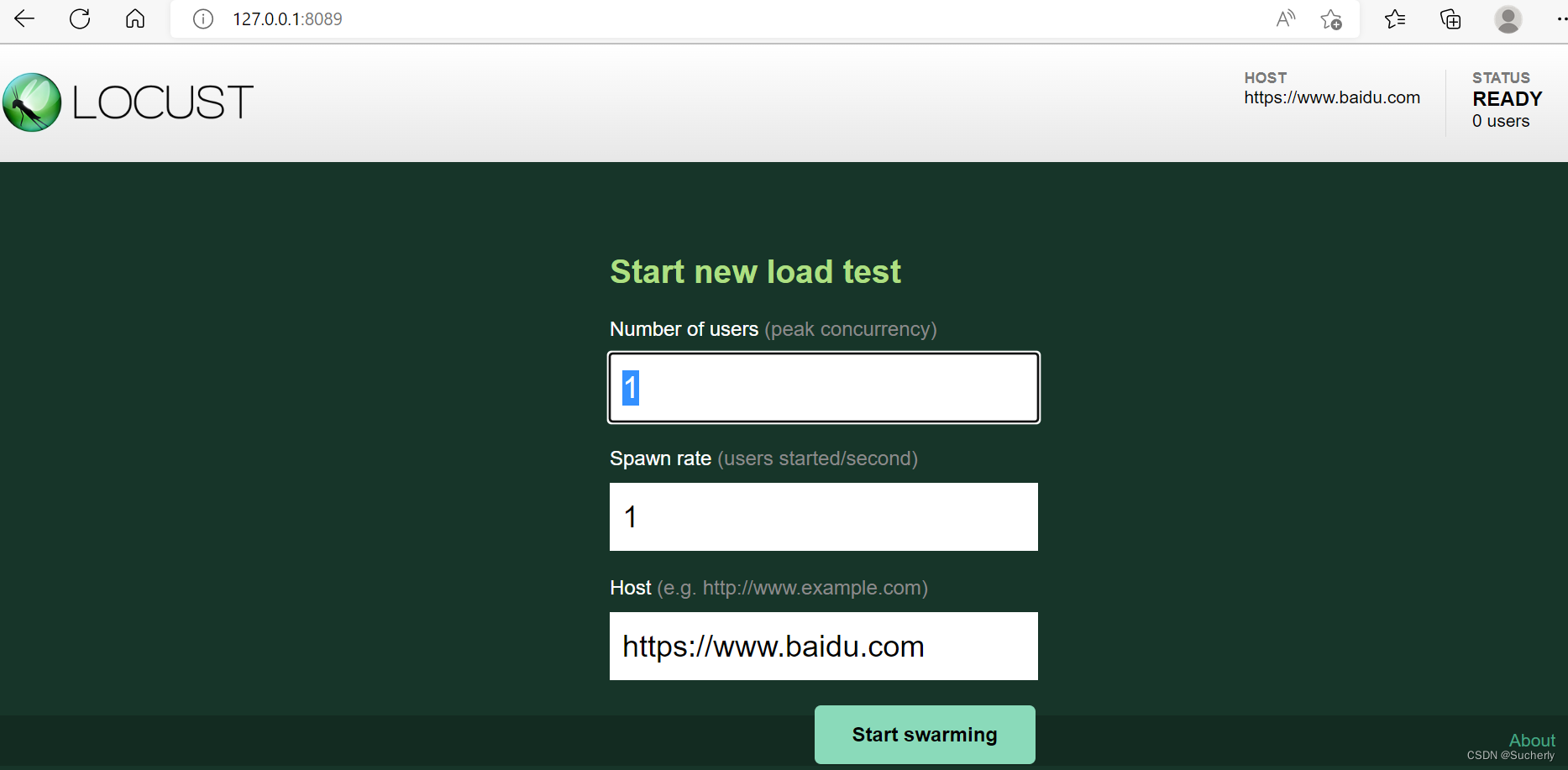 locust 2.12.0 学习与实践_no tasks defined on websiteuser. use the task dec