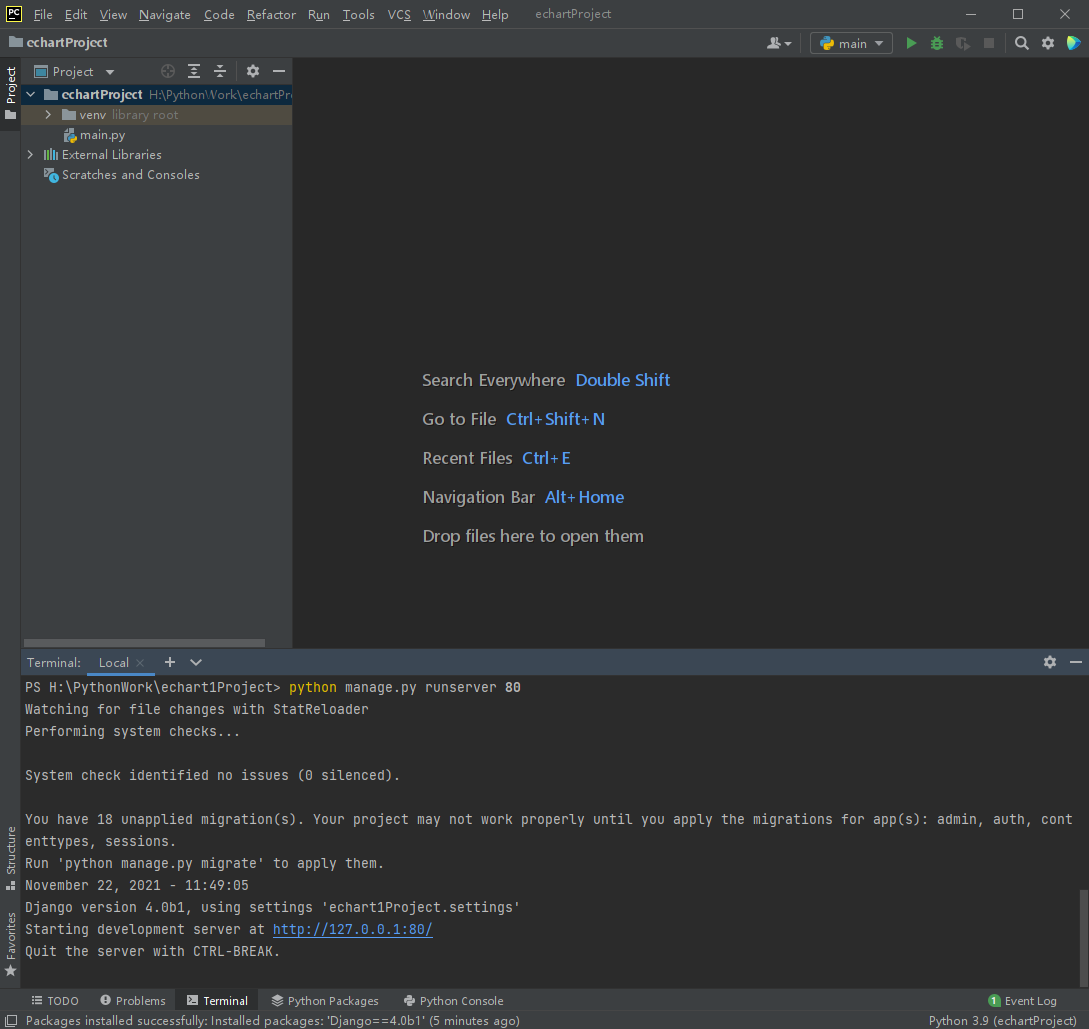 Django开发数据可视化大屏项目启动配置_可视化大屏部署后如何自动开启CSDN博客