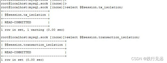 mycat设置sql隔离级别的问题