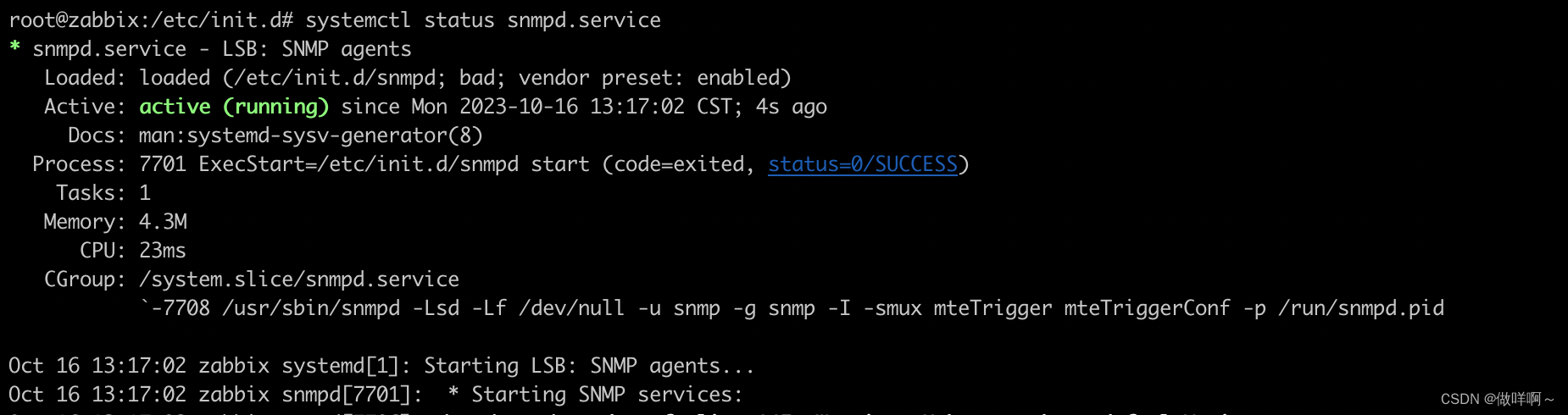 6.SNMP报错-Error opening specified endpoint “udp6:[::1]:161“处理