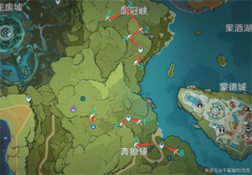 原神白铁矿位在哪里 原神白铁矿采集点位置分布图