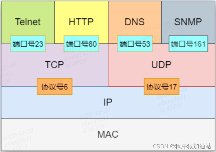 传输层协议号