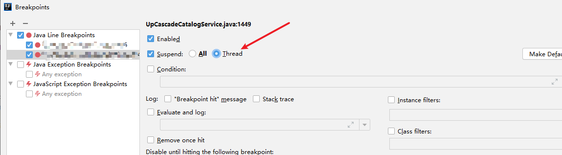 IDEA Debug multi-threaded debugging enable thread debugging ...