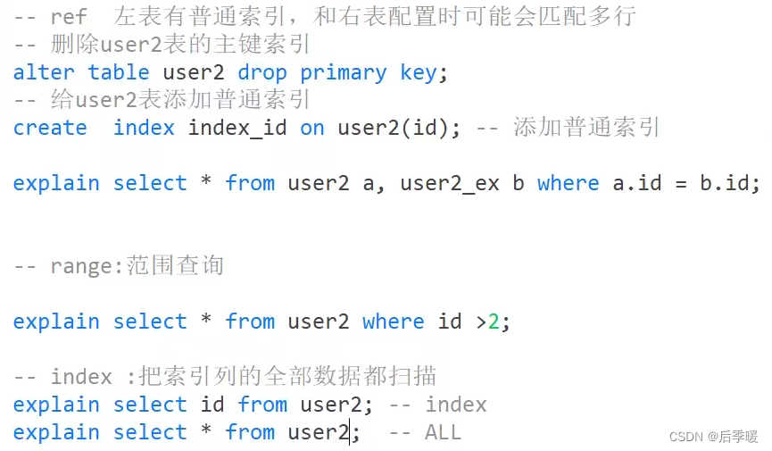 大数据面试重点之mysql篇