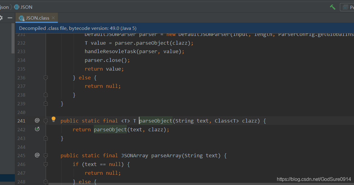 JSON.parseObject新玩法-类转换实现Map＜字段名,字段值＞的形式