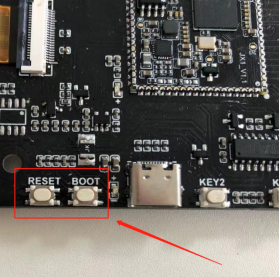 图2.1.14 RESET按键、BOOT按键
