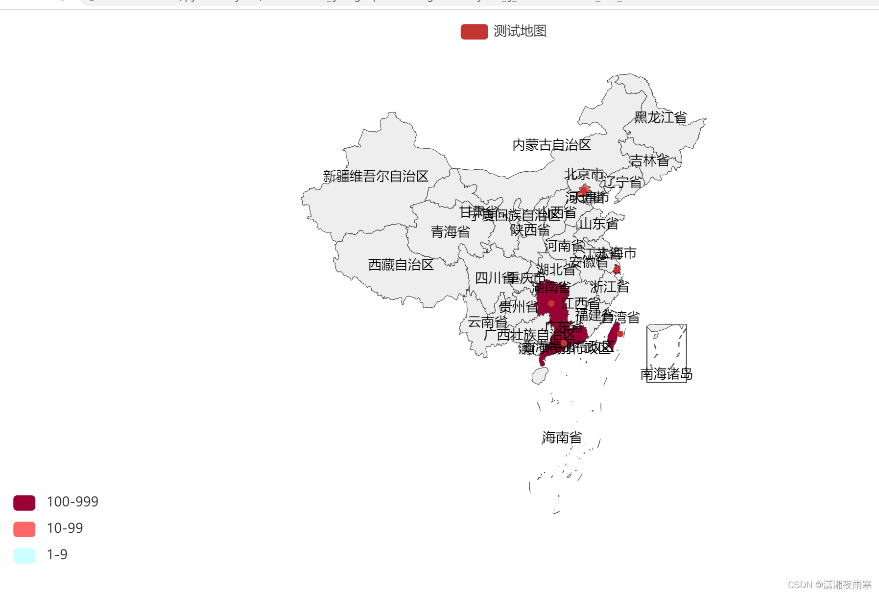 Python绘制地图