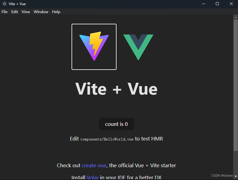 Electron之集成vue+vite开发桌面程序