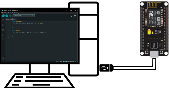 NodeMCU ESP8266开发流程详解（图文并茂）