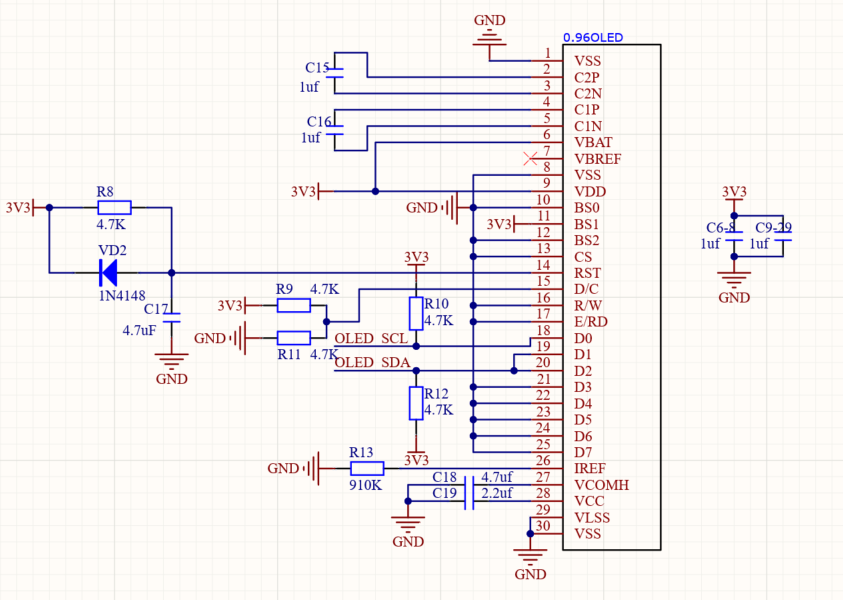 oled电路原理图图片