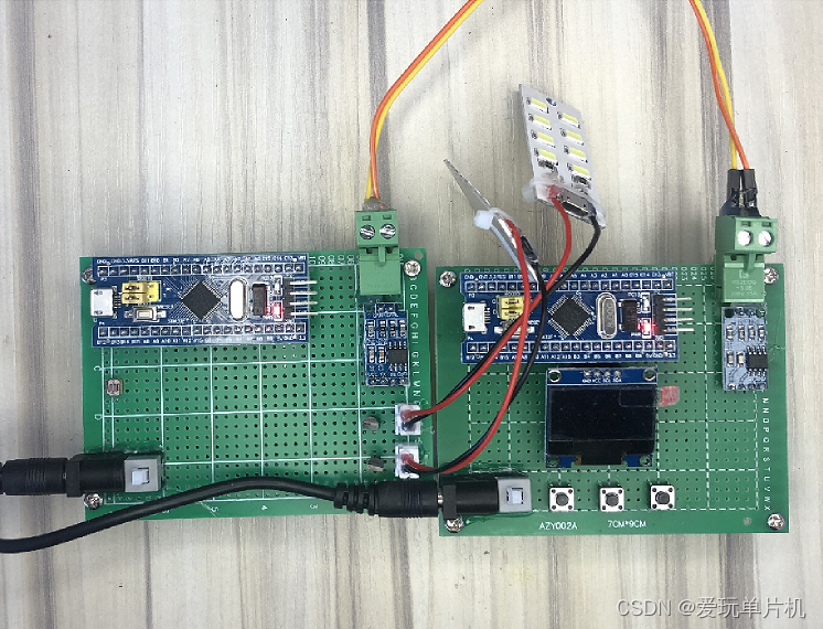 STM32单片机CAN总线汽车自动会车灯远近光切换