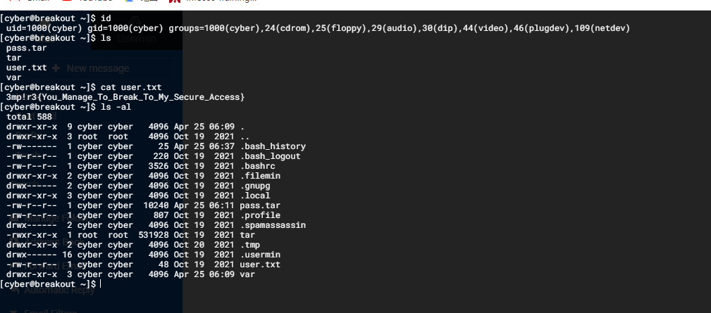 大神请忽略var文件夹和pass.tar