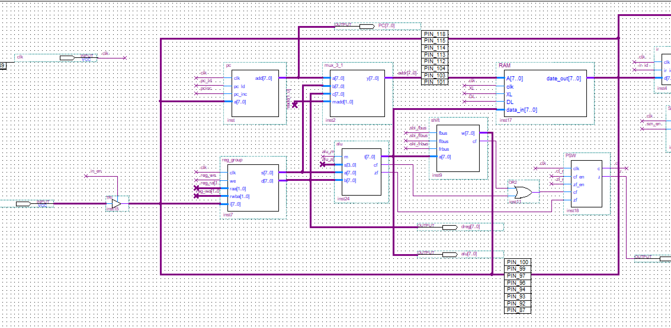 简易CPU，模型机的制作_存储逻辑型cpu模型机-CSDN博客