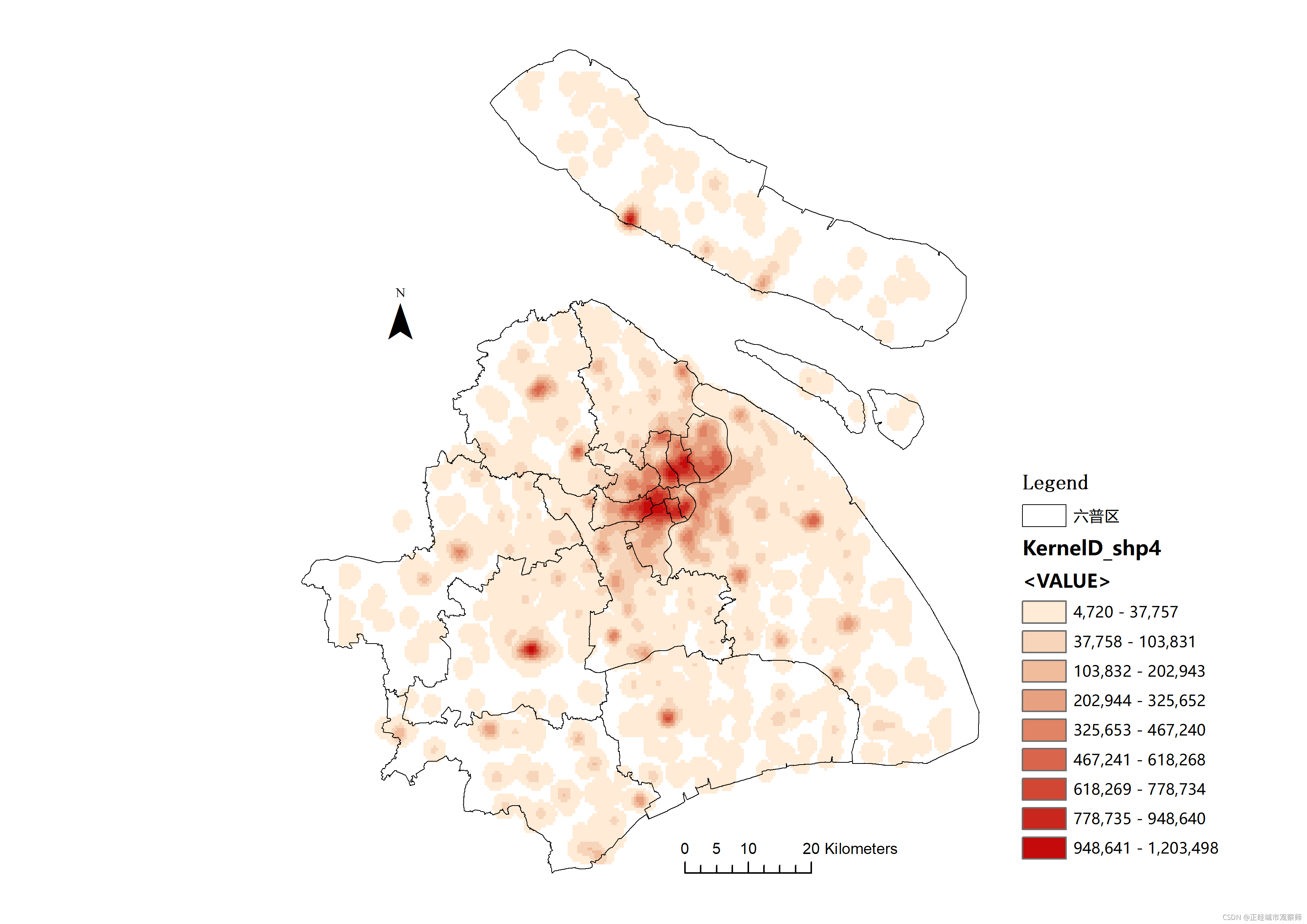 3小时GIS入门教程(四)练习案例-ArcGIS互联网POI数据空间分析_arcgis poi数据格式-CSDN博客