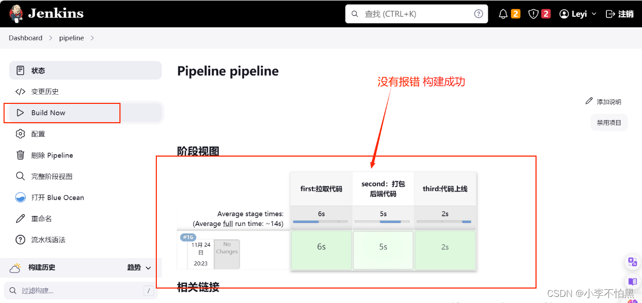 jenkins流水线(pipline)实例